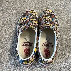 Men’s Slip-on Vans- Charlie Brown addition